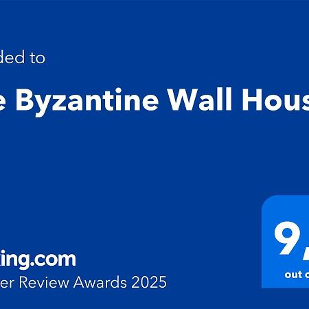 The Byzantine Wall House Istmia Exterior foto