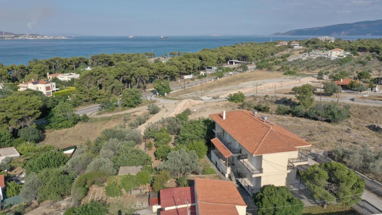 The Byzantine Wall House Istmia Exterior foto