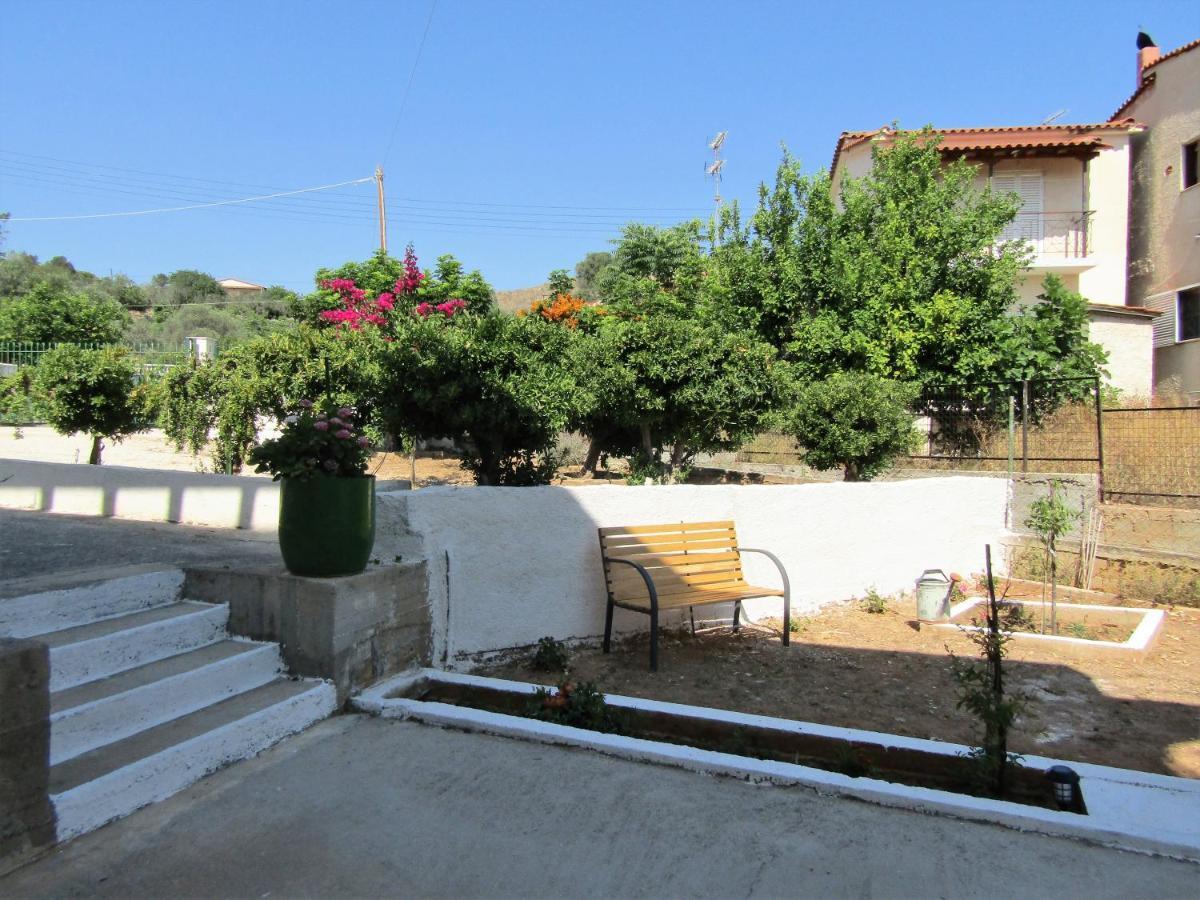 The Byzantine Wall House Istmia Exterior foto